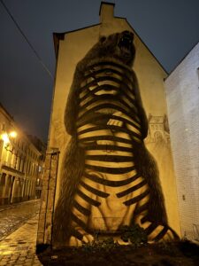 Ghent bei Nacht.